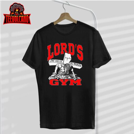 Lords Gym – Lord’s The Sin of World Jesus Premium Unisex T Shirt