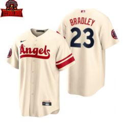 Los Angeles Angels Archie Bradley Cream 2022 City Connect Replica Jersey