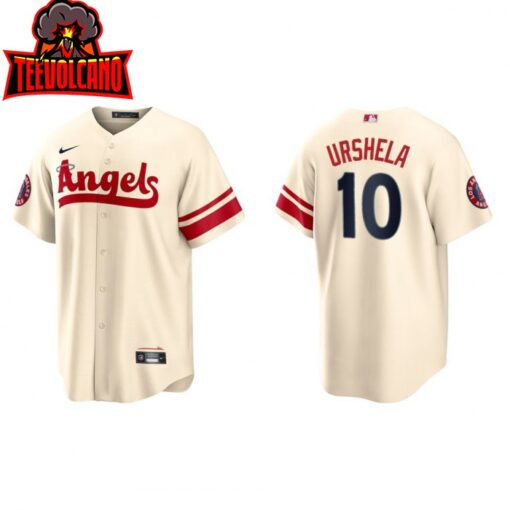 Los Angeles Angels Gio Urshela Cream 2022 City Connect Replica Jersey