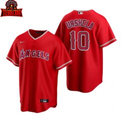 Los Angeles Angels Gio Urshela Red Alternate Replica Jersey