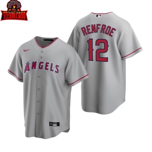 Los Angeles Angels Hunter Renfroe Gray Road Replica Jersey