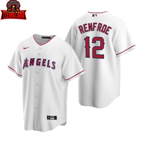 Los Angeles Angels Hunter Renfroe White Home Replica Jersey