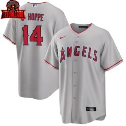 Los Angeles Angels Logan O’Hoppe Gray Road Replica Jersey