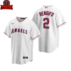 Los Angeles Angels Luis Rengifo White Home Replica Jersey