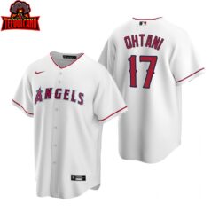 Los Angeles Angels Shohei Ohtani White Replica Home Jersey