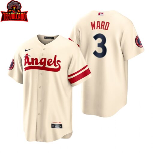 Los Angeles Angels Taylor Ward Cream 2022 City Connect Replica Jersey