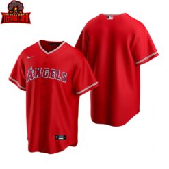 Los Angeles Angels Team Red Replica Alternate Jersey