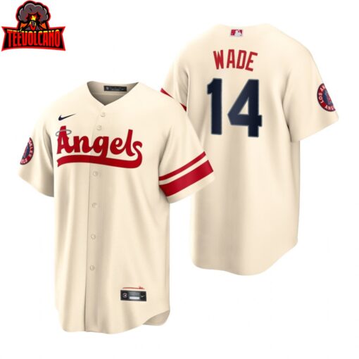 Los Angeles Angels Tyler Wade Cream 2022 City Connect Replica Jersey