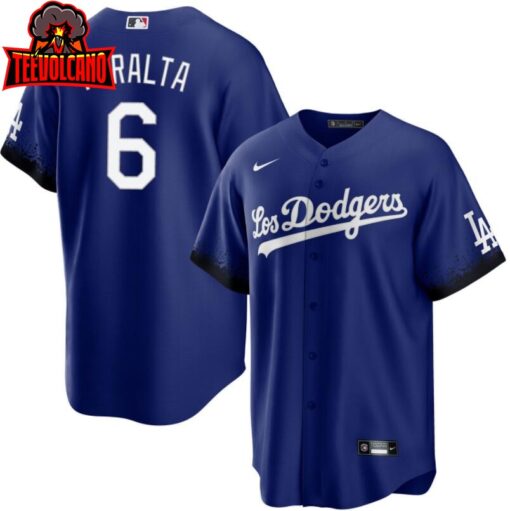 Los Angeles Dodgers David Peralta Royal 2021 City Connect Replica Jersey