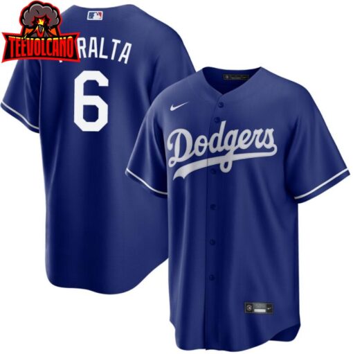 Los Angeles Dodgers David Peralta Royal Alternate Replica Jersey