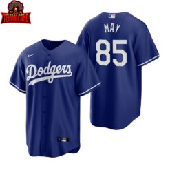 Los Angeles Dodgers Dustin May Royal Alternate Replica Jersey