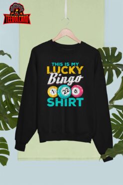 Lucky Bingo – Bingo Player Hobby Gambling Funny Bingo Unisex T-Shirt