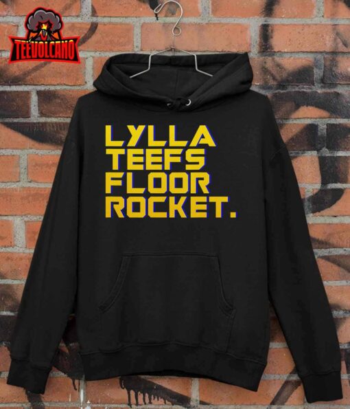 Lylla, Teefs, Floor & Rocket. – Vol 3 Retro Galaxy Style T-Shirt