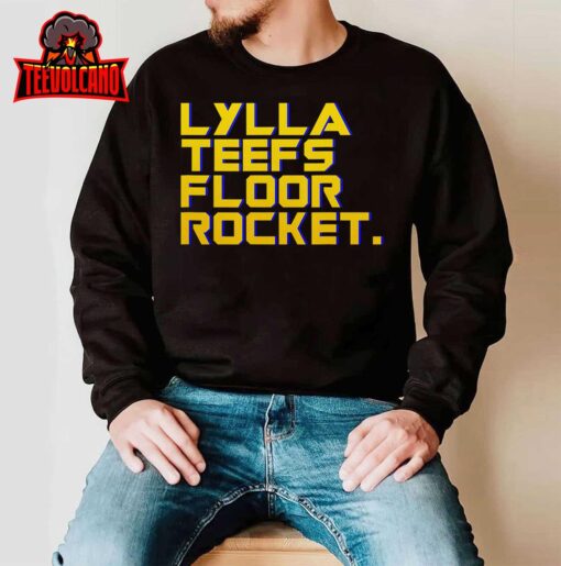 Lylla, Teefs, Floor & Rocket. – Vol 3 Retro Galaxy Style T-Shirt