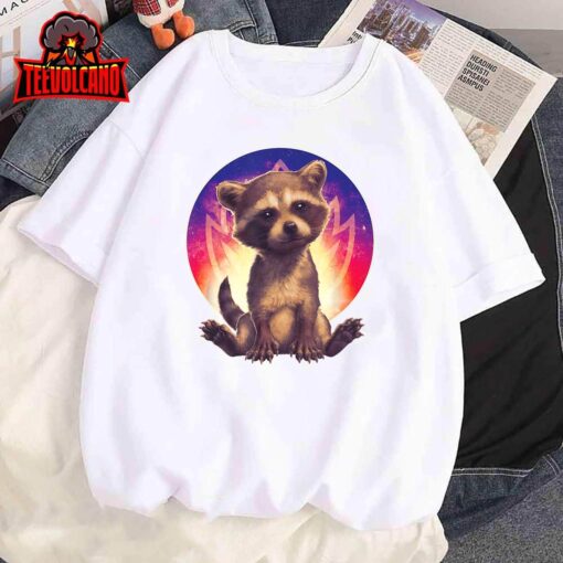 Marvel Guardians of the Galaxy Volume 3 Baby Rocket Raccoon T-Shirt