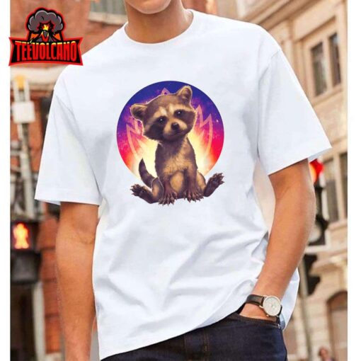 Marvel Guardians of the Galaxy Volume 3 Baby Rocket Raccoon T-Shirt