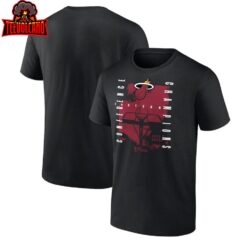 Miami Heat 2023 Eastern Conference Champions Free Throw Courtside Unisex T-Shirt