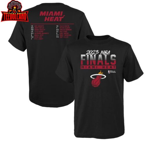 Miami Heat 2023 NBA Finals Roster Unisex T-Shirt