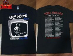 Neil Young T-Shirt Neil Young Fall Tour ’83 Live In Concert T-Shirt