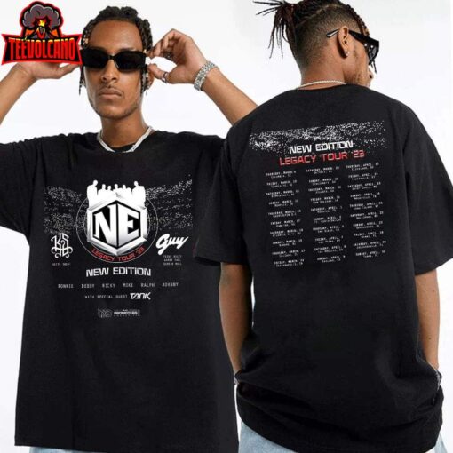 New Edition Legacy Tour 2023 Shirt Music Tour 2023 Shirt, Music Tour Shirt