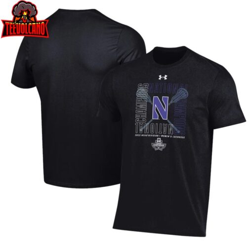 Northwestern Wildcats 2023 NCAA Women’s Lacrosse National Champions Team-Issued T-Shirt