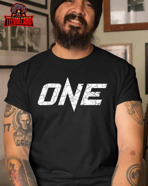 Official ONE Cracked Logo T-Shirt