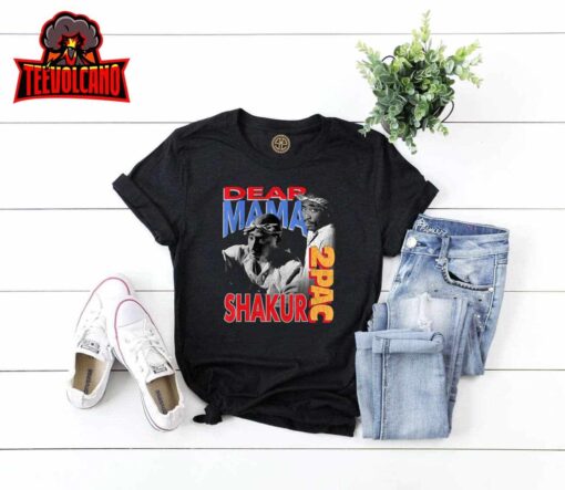 Official Tupac Dear Mama 2PAC T-Shirt