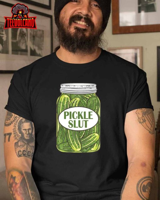 Pickle Slut Who Loves Pickles Apaprel Sweatshirt