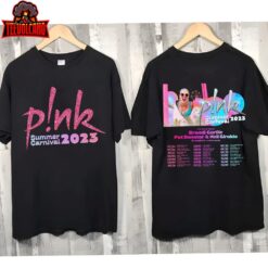 P!nk Pink Singer Summer Carnival 2023 Festi Tour T shirt