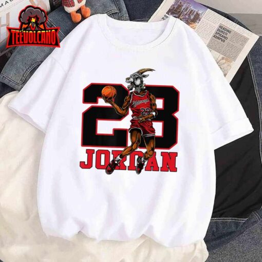 Retro Jordan Name Basketball player Gift Men Women Boys T-Shirt