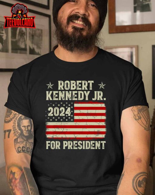 Robert Kennedy Jr. For President RFK JR 2024 Election T-Shirt