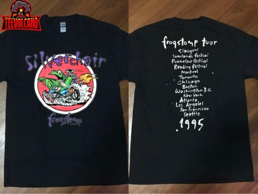 Silverchair Frogstomp Tour 1995 T-Shirt, 90s Silverchair Tour Concert Shirt