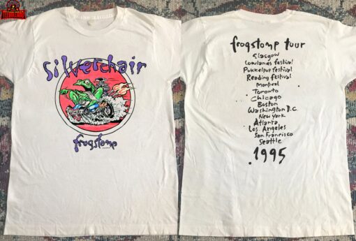 Silverchair Frogstomp Tour 1995 T-Shirt, 90s Silverchair Tour Concert Shirt