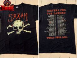 SixxAM Prayers For The Damned Concert T-Shirt