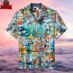 Surf Beach Vacation Hawaiian Shirt