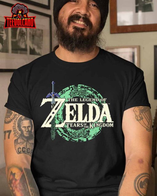 The Legend of Zelda Tears Of The Kingdom Official Logo T-Shirt