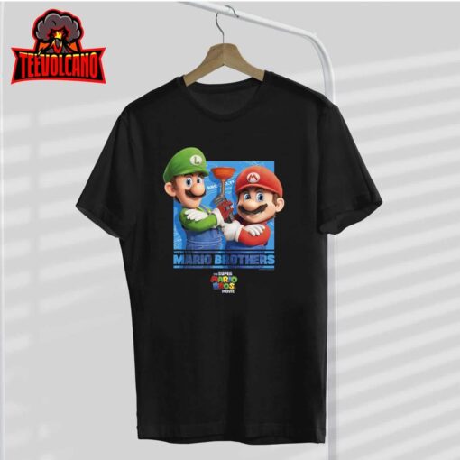 The Super Mario Bros. Movie We’re The Mario Brothers Poster T-Shirt