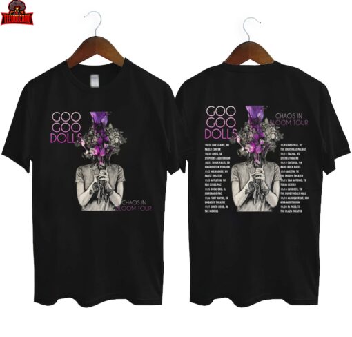 TOUR 2022 – Goo Goo Dolls Chaos In Bloom Tour T-Shirt