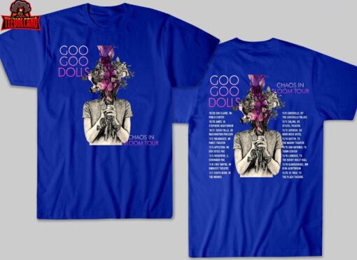 TOUR 2022 – Goo Goo Dolls Chaos In Bloom Tour T-Shirt