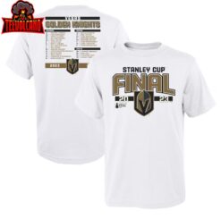 Vegas Golden Knights Youth 2023 Stanley Cup Final Roster Unisex T-Shirt