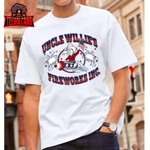 Vintage Fireworks Stand Design Unisex T-Shirt