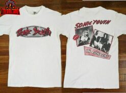 Vintage Sonic Youth In Concert T-Shirt, Sonic Youth Rock Band T-Shirt