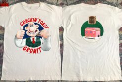 Wallace and Gromit Crackin Toast King 1989 T-Shirt