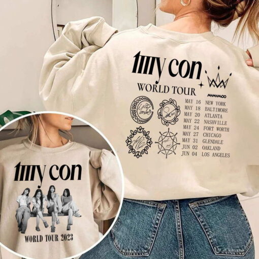 World Tour 2023 Mamamoo Shirt, Mamamoo Moonbyul Shirt