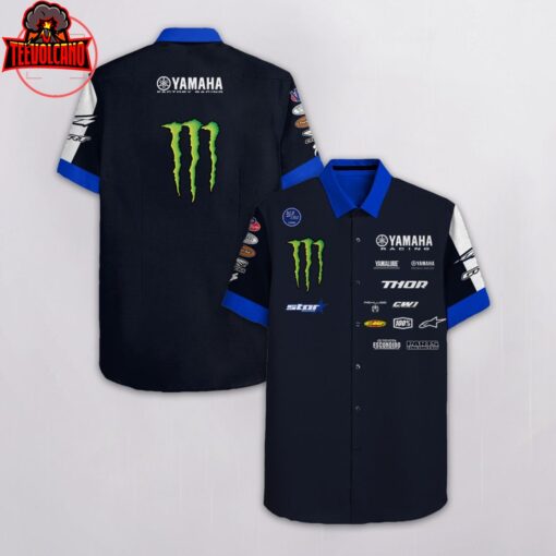 Yamaha Racing Thor Monster Hawaiian Shirt