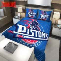 2001-2005 Logo Detroit Pistons NBA 223 Bedding Sets