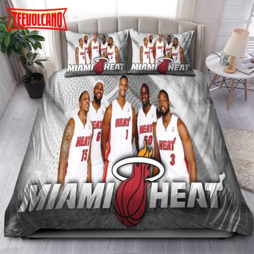 2015 Roster Miami Heat NBA 36 Bedding Sets