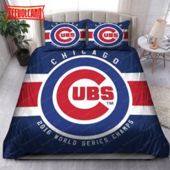 2016 Worrld Series Champions Chicago Cubs MLB 63 Bedding Sets