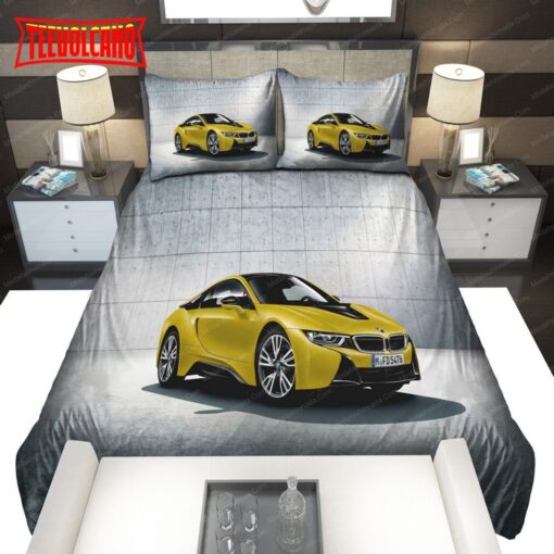 2018 BMW i8 Protonic Frozen Yellow Bedding Sets