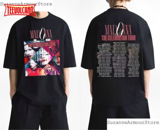 2023 Madonna Four Decades Tour T-Shirt